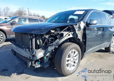 2020 Chevrolet Traverse Fwd Ls из США, поврежденный, VIN 1GNERFKW9LJ289661